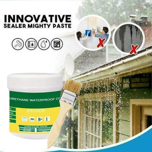 Waterproof Leak-Sealing Glue with Paint Brush