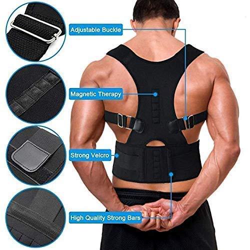Adjustable Posture Corrector Belt for Back Support & Pain Relief | Unisex Spine Alignment Brace | Imported fabric | Sweat free