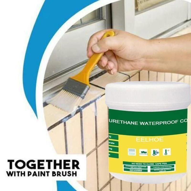 Waterproof Leak-Sealing Glue with Paint Brush