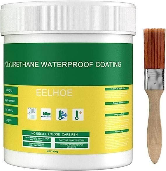 Waterproof Leak-Sealing Glue with Paint Brush